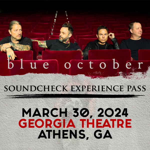 Blue October - Soundcheck Experience - 03/30 - Georgia Theatre - Athens, GA (5:00pm)