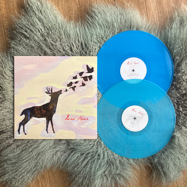 Low Roar - Self Titled Blue Ice Vinyl with Remixed Cover Art