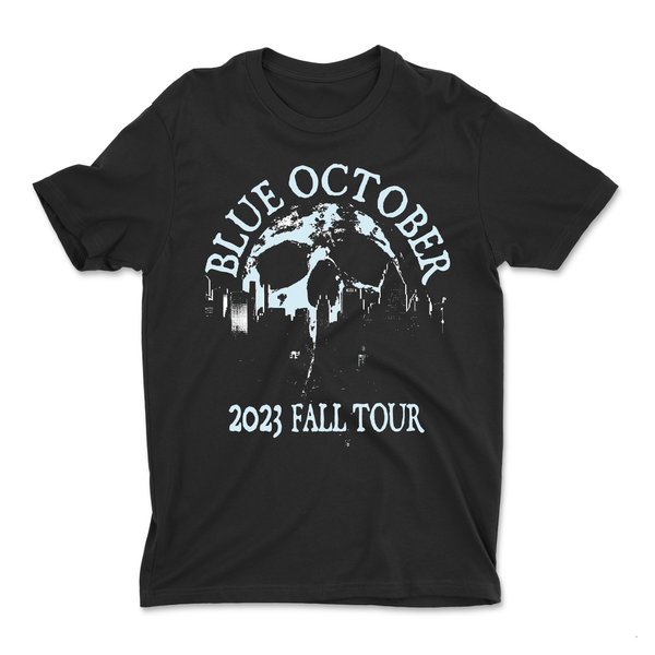 Blue October - STTA Skull Skyline 2023 Fall Tour Tee