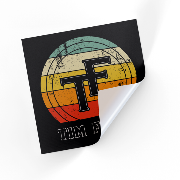 Tim Foust - TF Logo Sticker (PRESALE 06/21/24)