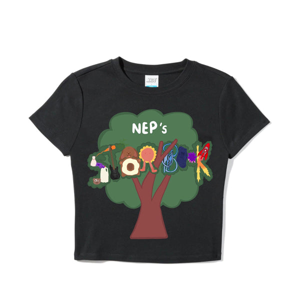 Nep - Storybook Womens Crop Tee
