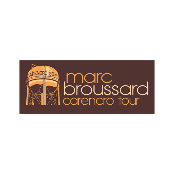 Marc Broussard - Carencro Tour Sticker