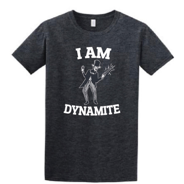 I Am Dynamite - Magician Grey Tee