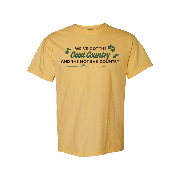 BGS x NOT BAD DESIGN STUDIOS - Limited Edition GOOD COUNTRY Tee