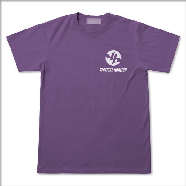 Vertical Horizon - Royal Purple Logo Tee