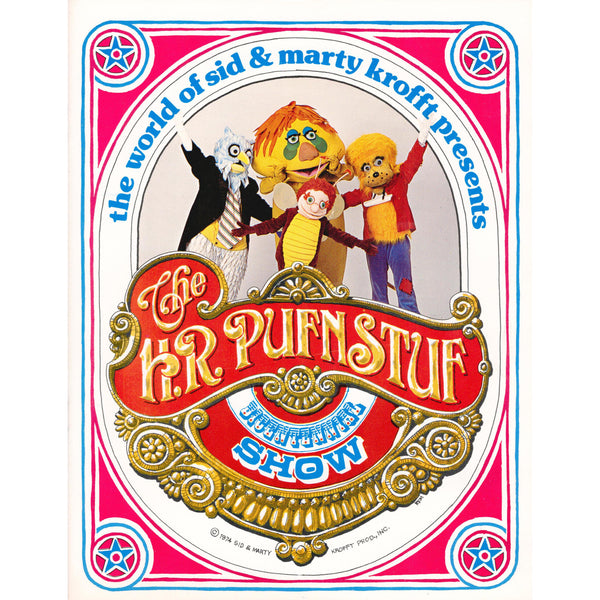 Sid & Marty Krofft Archives - H.R. Pufnstuf Bicentennial Show Program