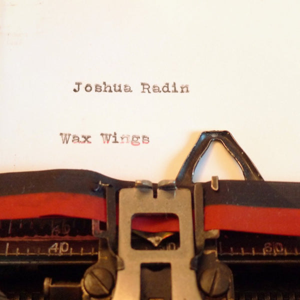 Joshua Radin - Wax Wings CD