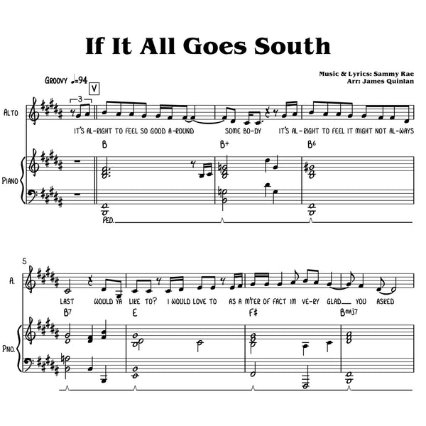 Sammy Rae - If It All Goes South Transcription Download