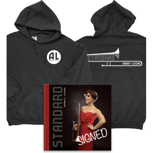 Aubrey Logan - Signed Standard CD + Hoodie