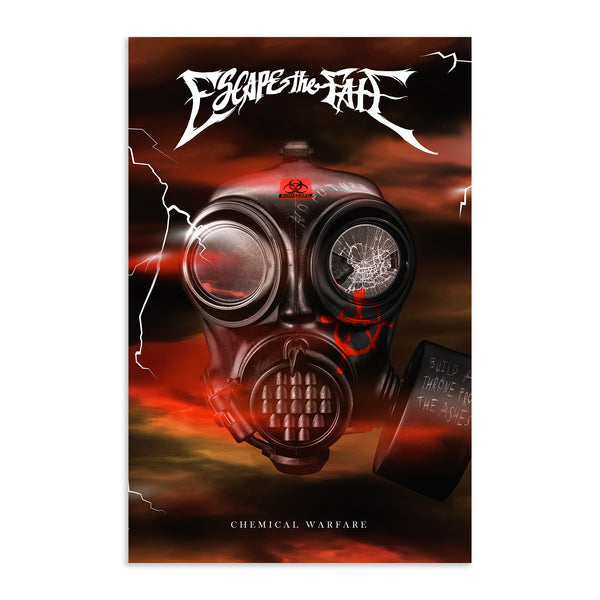 Escape The Fate - Chemical Warfare Album Art Poster