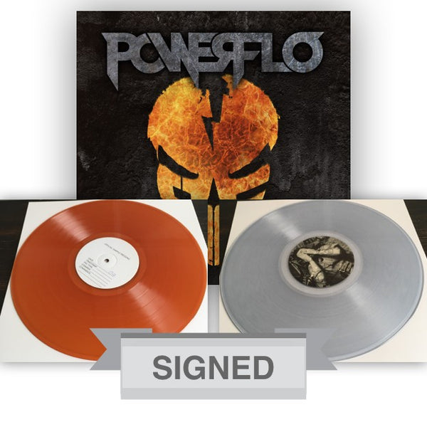 Powerflo - Signed Limited Edition Clear or Colored Vinyl