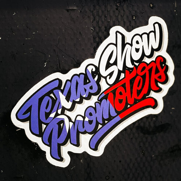 Texas Show Promoters - Texas Flag Sticker