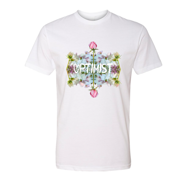 Optimist Rose - White T-Shirt