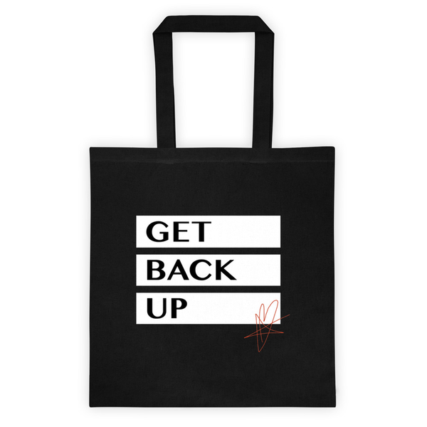 Blue October - Get Back Up Canvas Tote