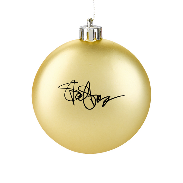 Steve Stevens - Gold Christmas Ornament
