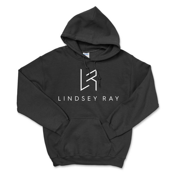 Lindsey Ray - LR Logo Hoodie - Black/White
