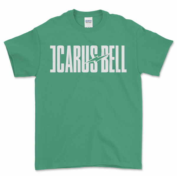 Icarus Bell - Logo Tee - Green