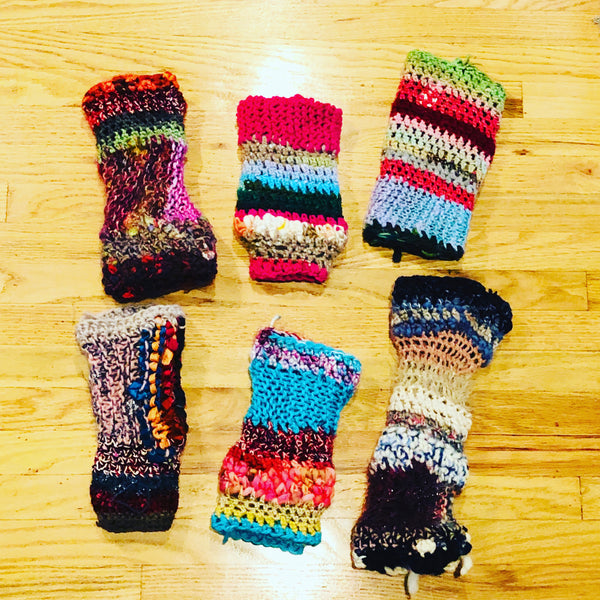 Moon Unit - MOONUKNITS™ - Mismatched Legwarmers