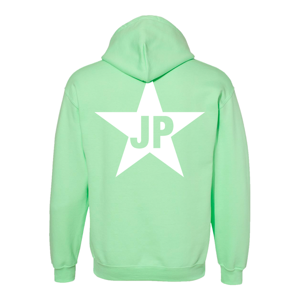 Jackopierce - Mint Green Star Logo Hoodie