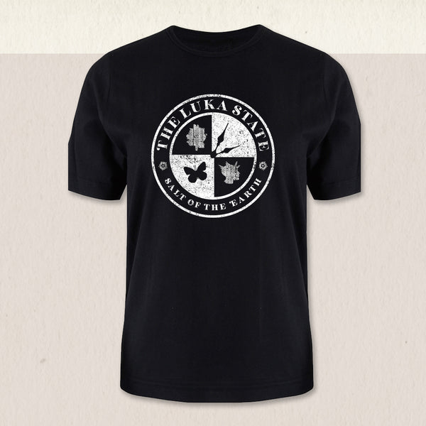 The Luka State - Emblem Black Tee