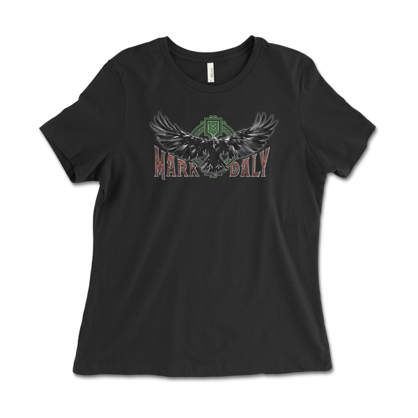 Mark Daly and the Ravens -  Women's Black Logo Tee