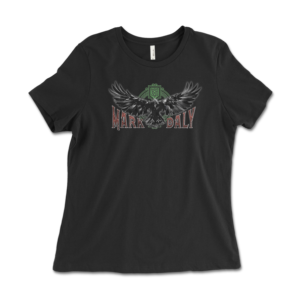 Mark Daly -  Women's Black Logo Tee