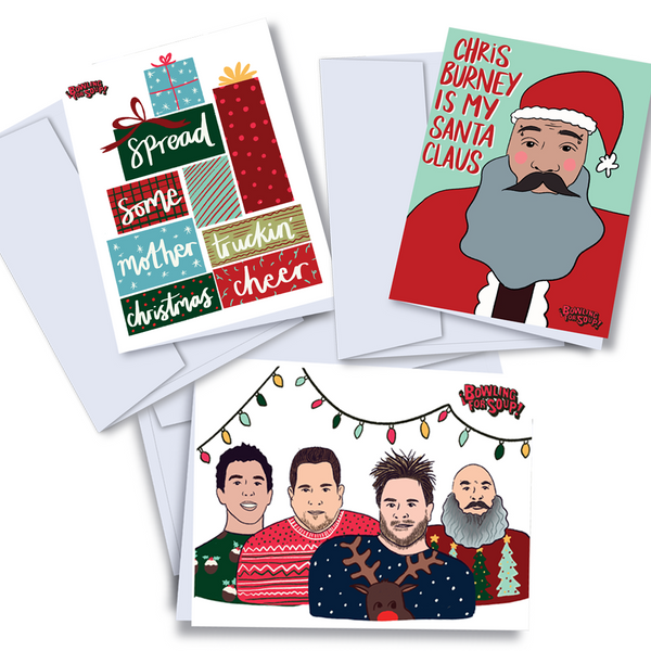 Bowling For Soup - Complete Holiday Card Set