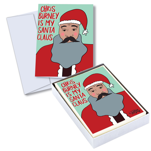Bowling For Soup - Burney Santa Holiday Card Set