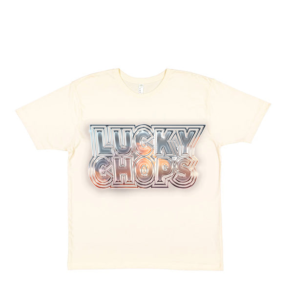 Lucky Chops - Chrome Logo Tee