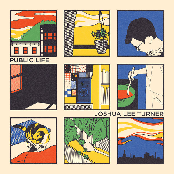 Joshua Lee Turner - Public Life Album Artwork Poster