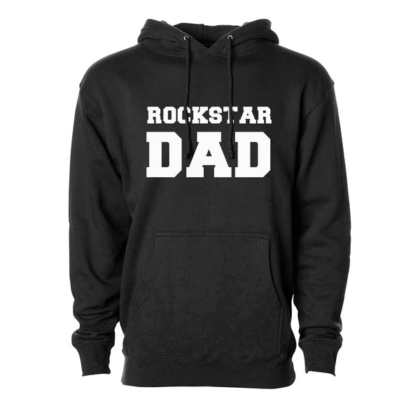 Rockstar Dad - Black Logo Hoodie