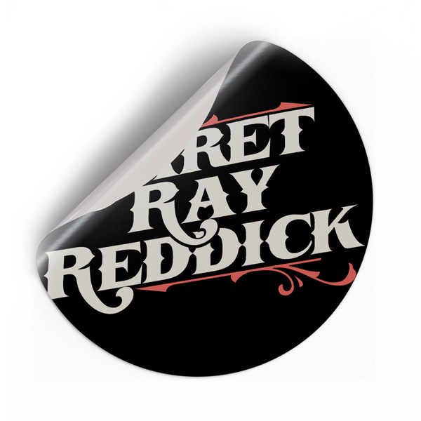 Jaret Ray Reddick - Logo Sticker