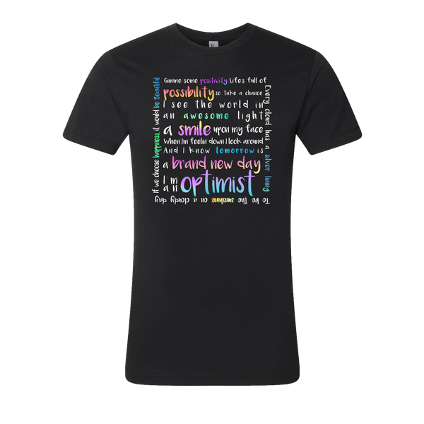 Optimist Lyrics T-Shirt