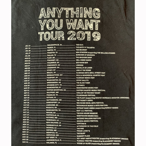 Bishop Gunn - Anything You Want Tour 2019 Tee