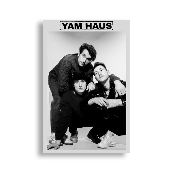 Yam Haus - Autographed Band Photo Poster