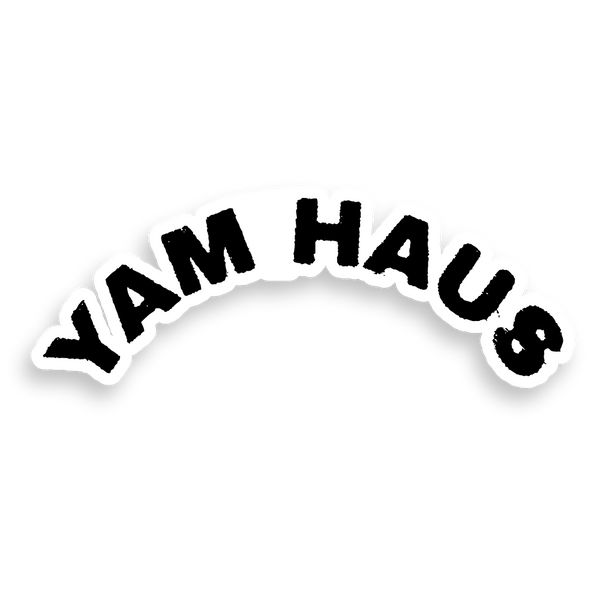 Yam Haus - Curved Logo Sticker