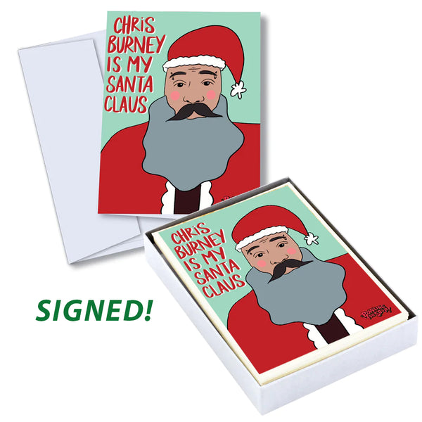 Bowling For Soup - Signed Burney Santa Holiday Card Set