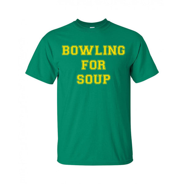 Bowling For Soup - College Logo Throwback Tee (Kelly Green)