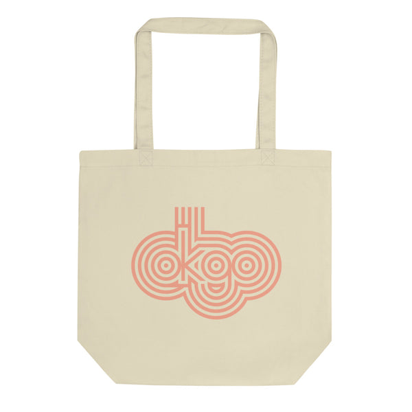OK Go - Classic Logo Tote (Natural With Pink)