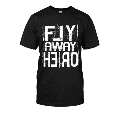 Fly Away Hero - Logo Tee