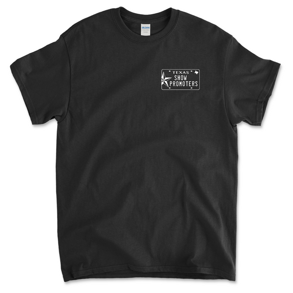 Throwback Texas Show Promoters License Plate Tee