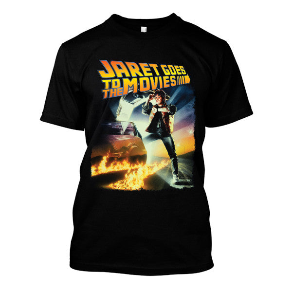 Jaret Goes To The Movies - Back To The Future Logo Tee