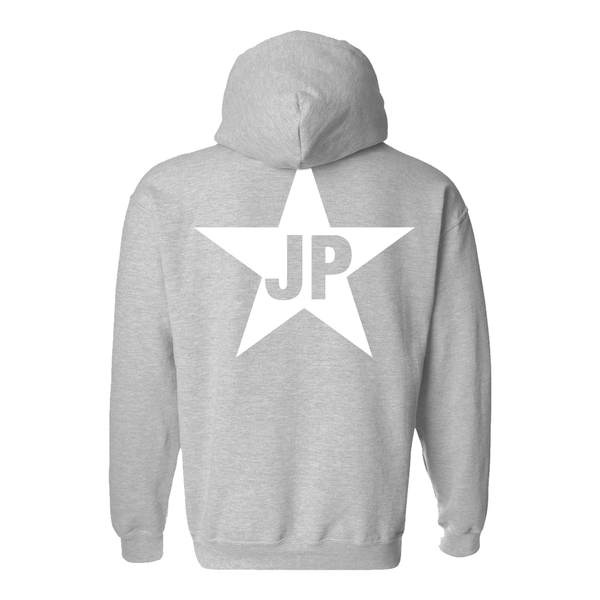 Jackopierce - Grey Star Logo Hoodie