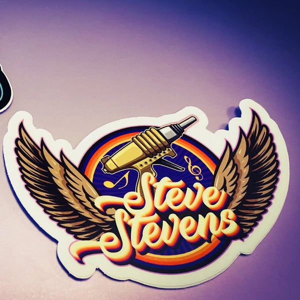 Steve Stevens - Raygun Wing Sticker