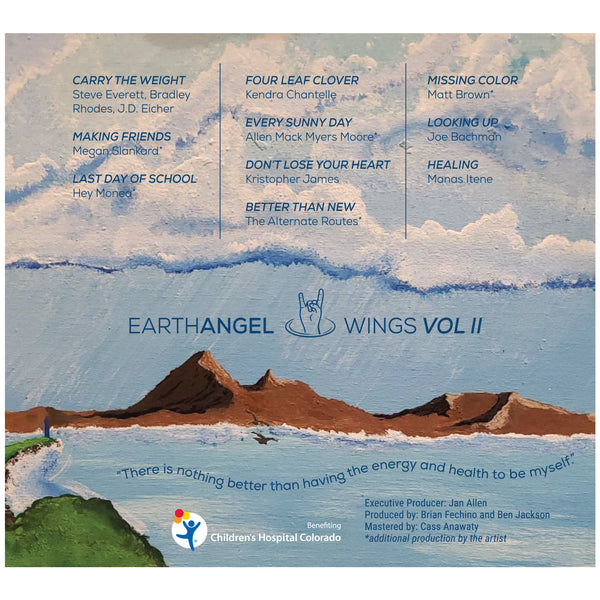Earth Angel - Wings II CD + Tee + Download Bundle