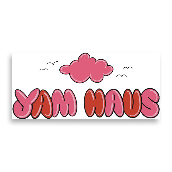 Yam Haus - Cloud Sticker