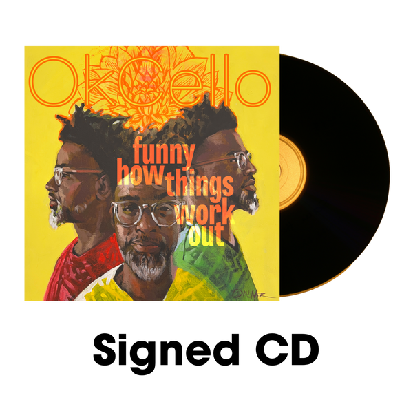 OkCello - Funny How Things Work Out Autographed CD (PRESALE 11/07/25)
