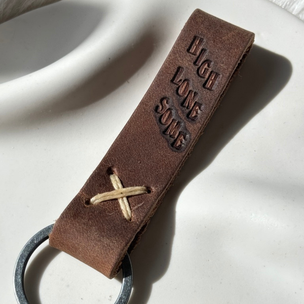 The Bluegrass Situation - Leather Keychain