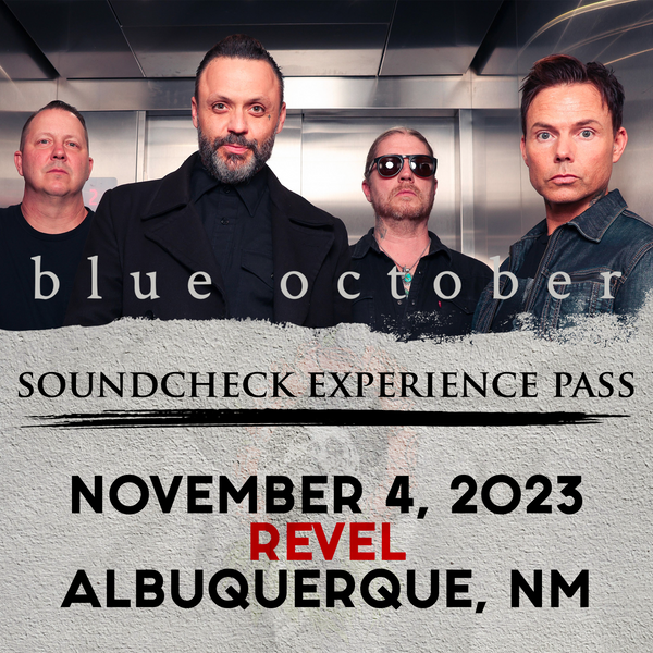 Blue October - Soundcheck Experience - 11/04 - Revel - Albuquerque, NM (5:00pm)