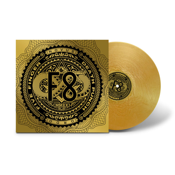 Five Finger Death Punch - F8 Gold Vinyl (PRESALE 11/24/23)